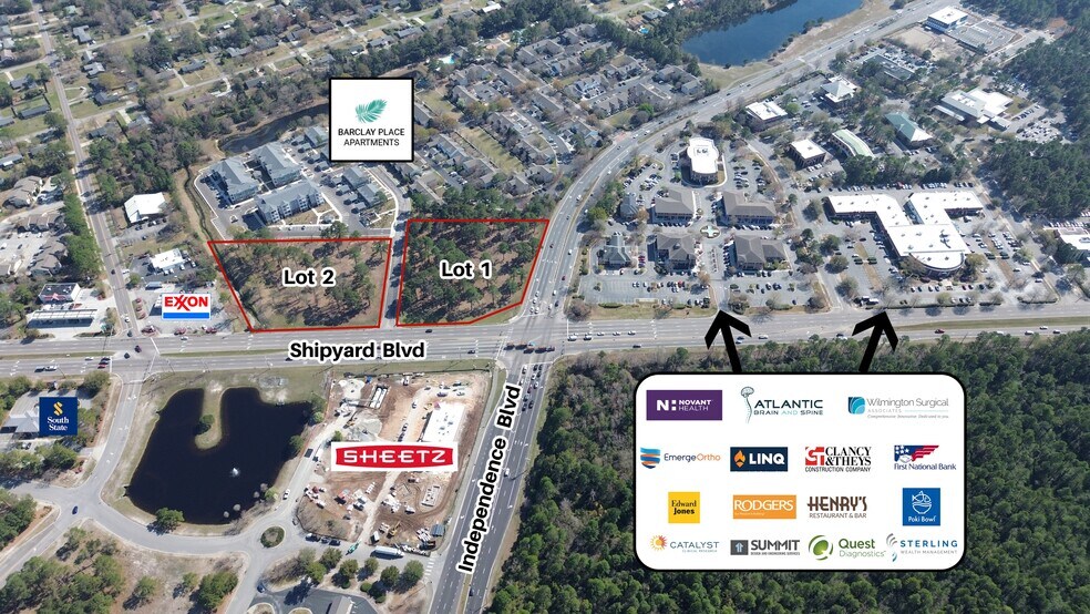 More Photos Of 2410 Southhall Drive, Wilmington Land For Lease