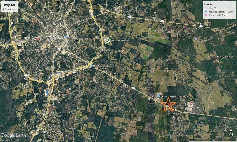 More Photos Of 6343 S US Highway 69, Lufkin Land For Sale
