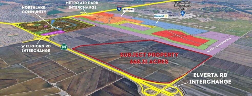 More Photos Of SW Elverta Rd & 99 Hwy, Sacramento Land For Sale