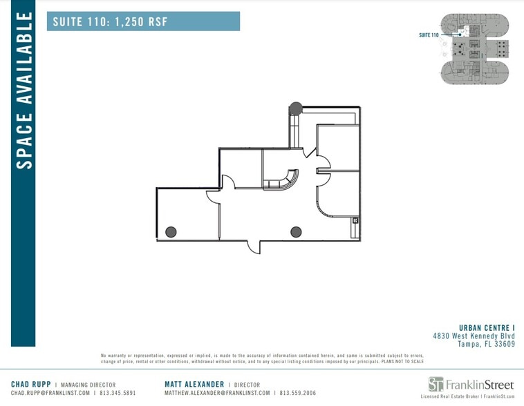 More Photos Of 4830 W Kennedy Blvd, Tampa Unknown For Lease
