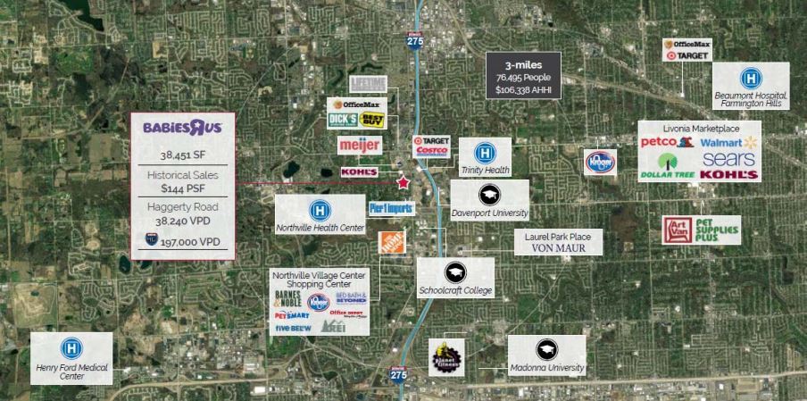 More Photos Of 20111 Haggerty Rd, Northville Freestanding For Lease