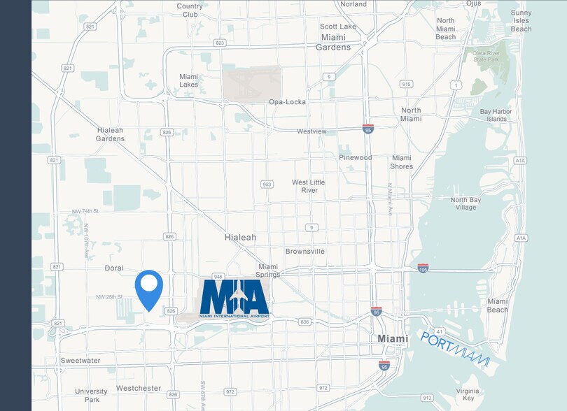More Photos Of 8500-8600 NW 17th St, Doral Warehouse For Lease