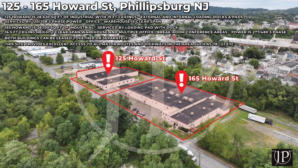 Primary Photo Of 125-155 Howard St, Phillipsburg Unknown For Lease