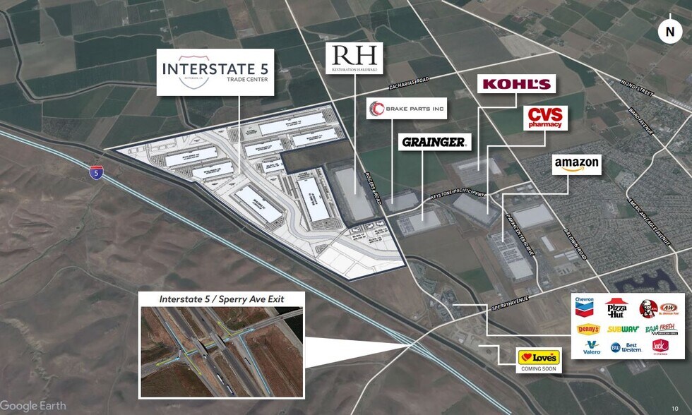 More Photos Of SW-Corner Rogers Rd & Zacharias Rd, Patterson Land For Sale