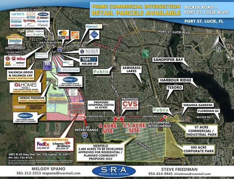 More Photos Of Becker Road & Port St. Lucie Blvd SW, Port Saint Lucie Land For Sale