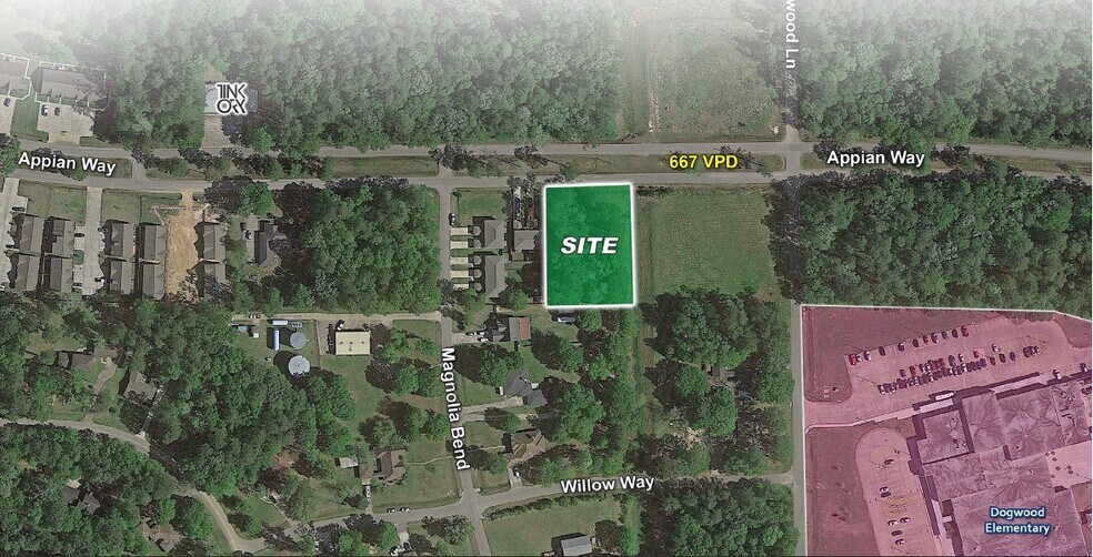 2706 Appian Way, New Caney, TX 77357 Land For Sale