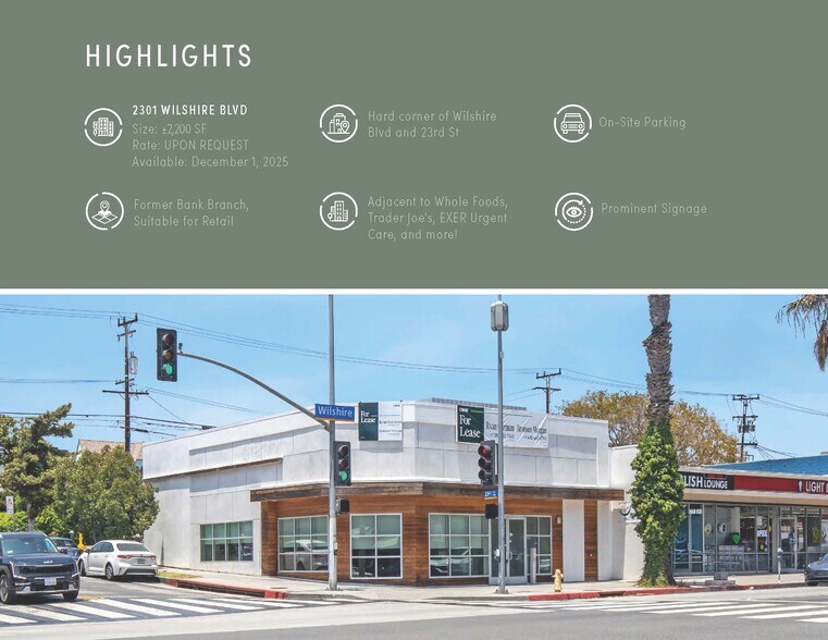 More Photos Of 2301 Wilshire Blvd, Santa Monica Bank For Lease