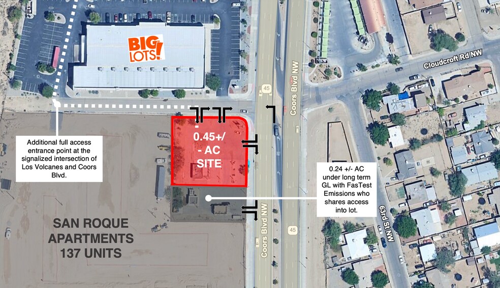 More Photos Of 455 Coors Blvd NW, Albuquerque Land For Lease