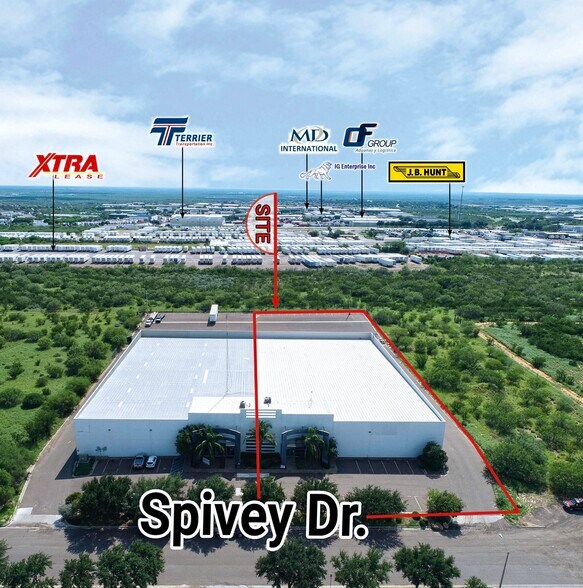 More Photos Of 13120 Spivey Dr, Laredo Warehouse For Lease