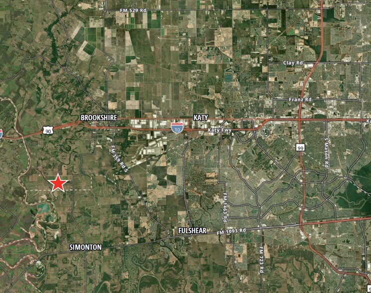 More Photos Of FM 1489 & County Line Rd, Brookshire Land For Sale