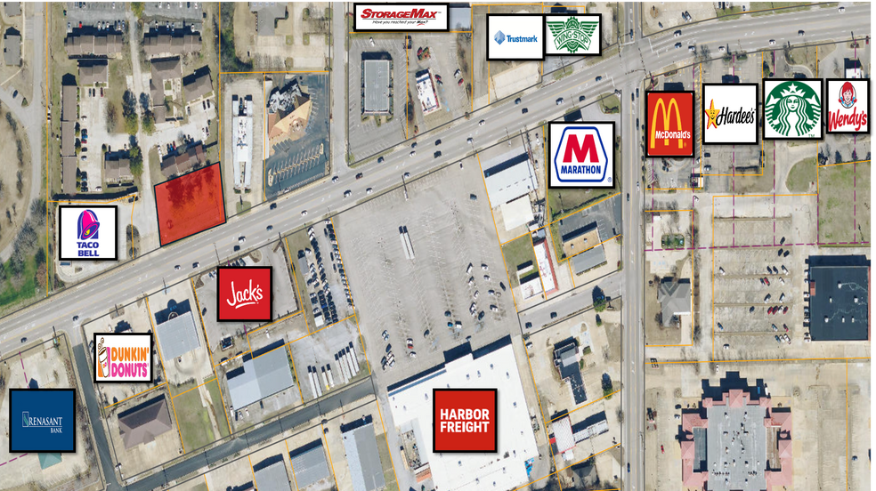 More Photos Of 2700 W Main St, Tupelo Land For Sale