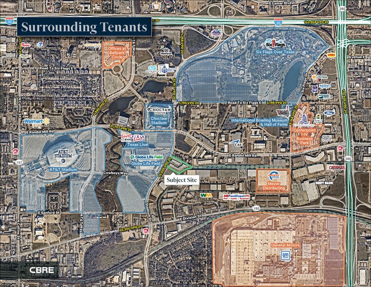 More Photos Of 801-803 Stadium Dr, Arlington Flex For Lease