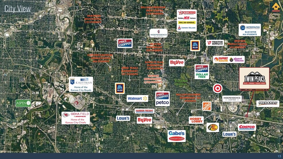 More Photos Of 19821 E Jackson Dr, Independence Restaurant For Sale