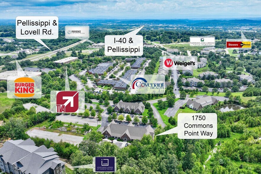 More Photos Of 1750 Commons Point Dr, Knoxville Medical For Lease