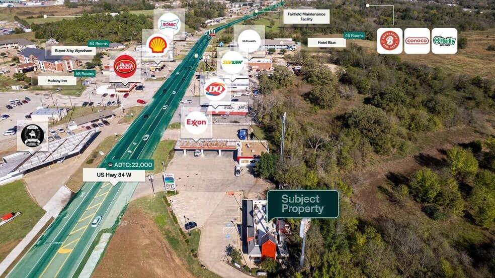 More Photos Of 691 W Us Highway 84, Fairfield Fast Food For Sale