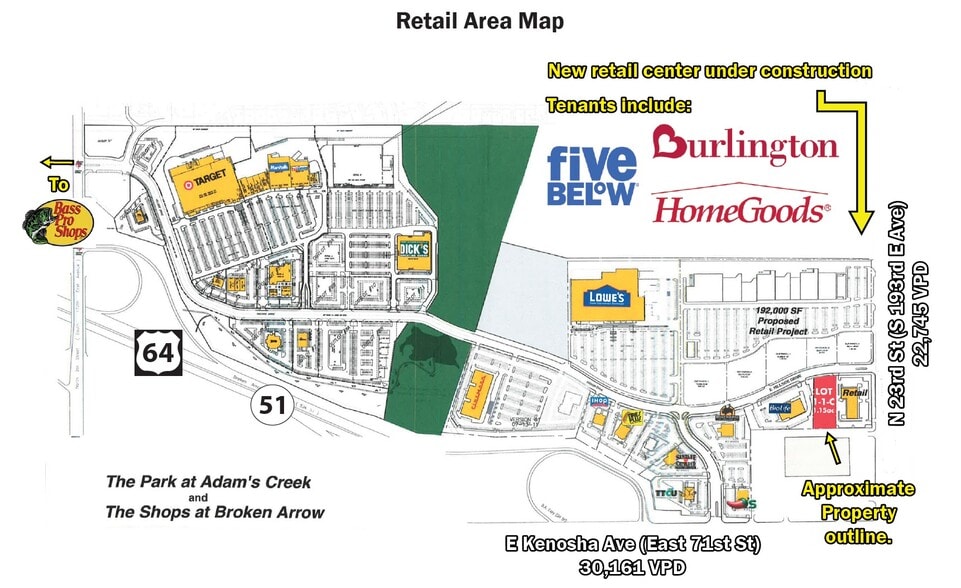 More Photos Of 2339 Hillside Dr, Broken Arrow Land For Sale