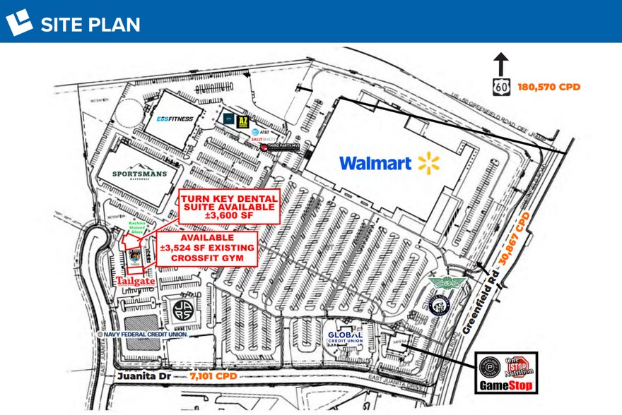 More Photos Of N Greenfield Rd @ I-60, Mesa Unknown For Lease