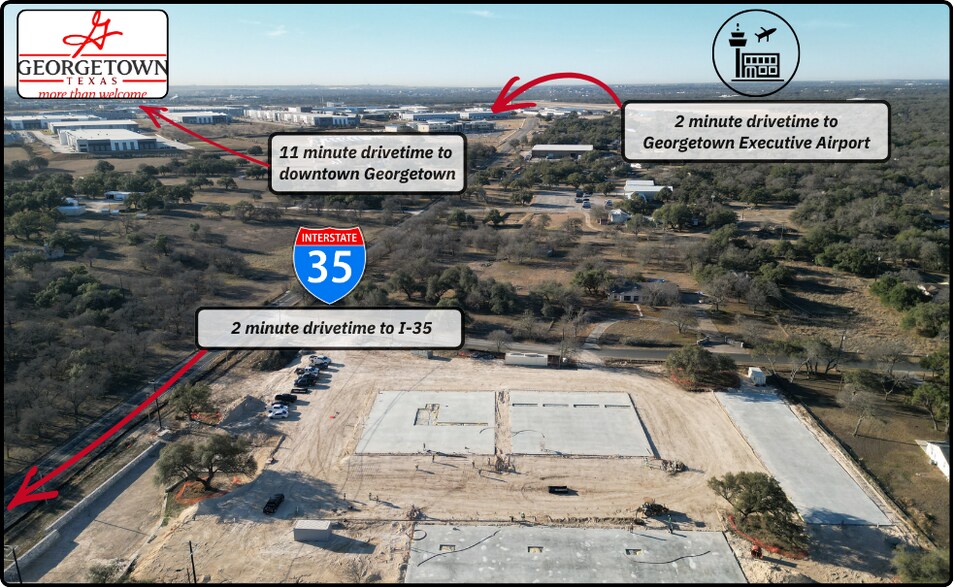 More Photos Of 7000 Airport Rd, Georgetown Flex For Lease