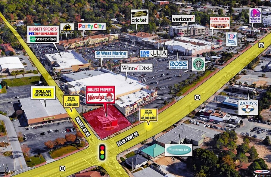 More Photos Of 145 Eglin Pky NE, Fort Walton Beach Fast Food For Sale