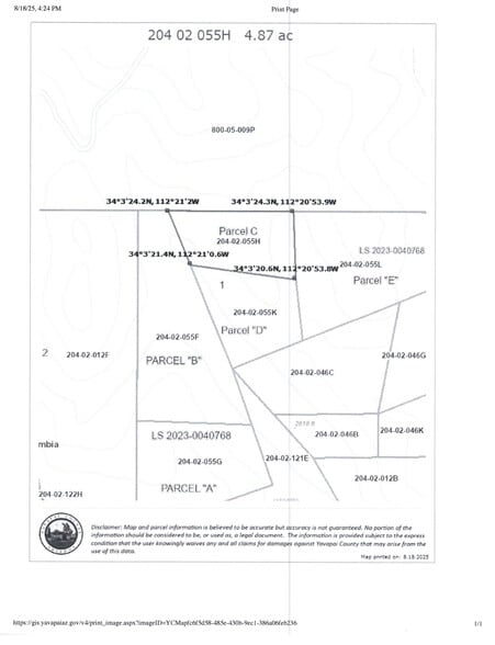 More Photos Of Lake Pleasant/ Cow Creek Road, Phoenix Land For Sale