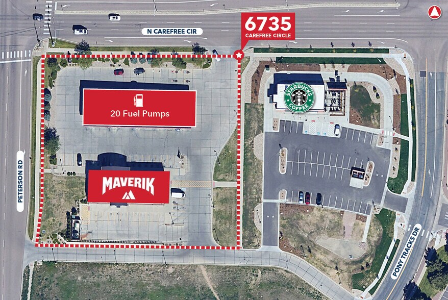 More Photos Of 6735 N Carefree Cir, Colorado Springs Service Station For Sale