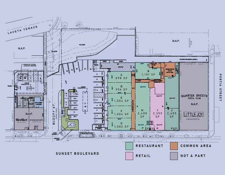 More Photos Of 1487-1489 W Sunset Blvd, Los Angeles General Retail For Lease