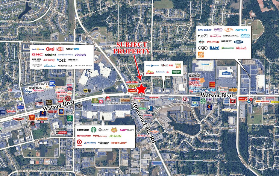 More Photos Of 2812 Watson Blvd, Centerville Storefront For Lease