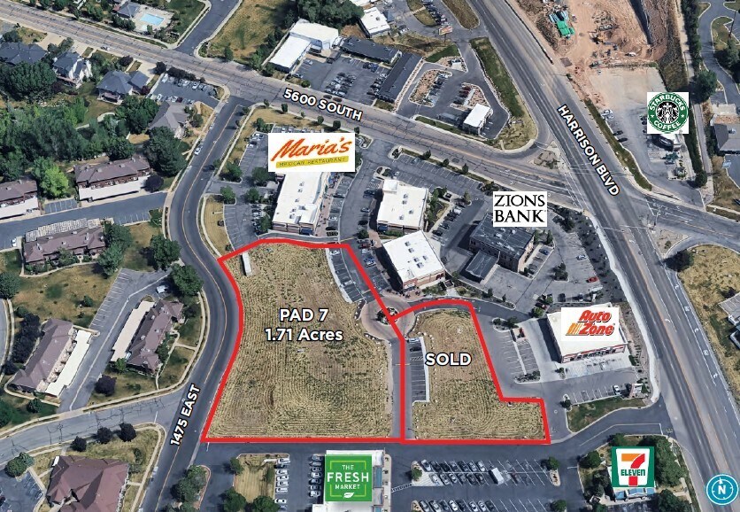 Primary Photo Of 5666 S. 1475 E., South Ogden Land For Sale