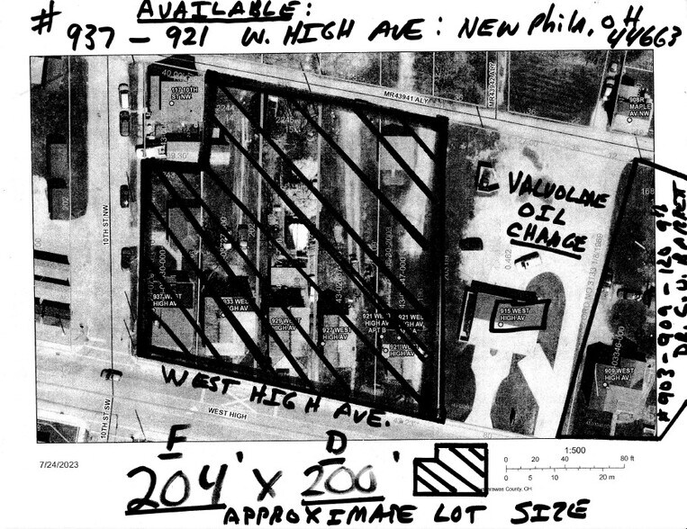 More Photos Of 921-937 W High Ave, New Philadelphia Land For Sale