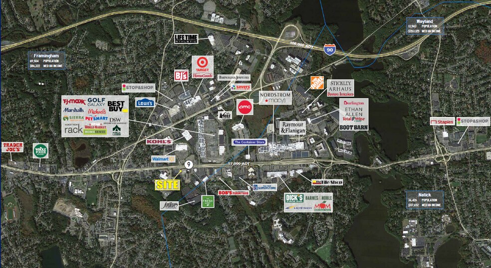 More Photos Of 140 Worcester Rd, Framingham General Retail For Lease