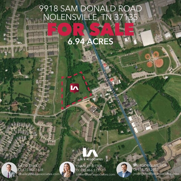 Primary Photo Of 9918 Sam Donald Rd, Nolensville Land For Sale