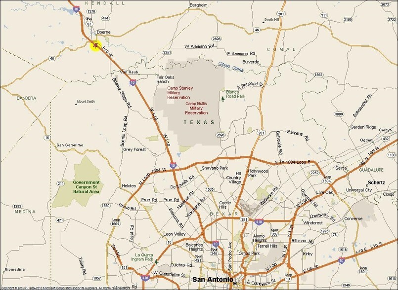 More Photos Of Menger & IH-10, Boerne Land For Sale