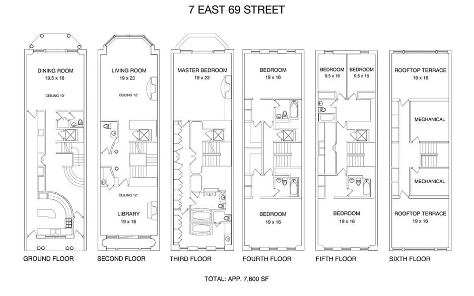 More Photos Of 7 E 69th St, New York Specialty For Lease