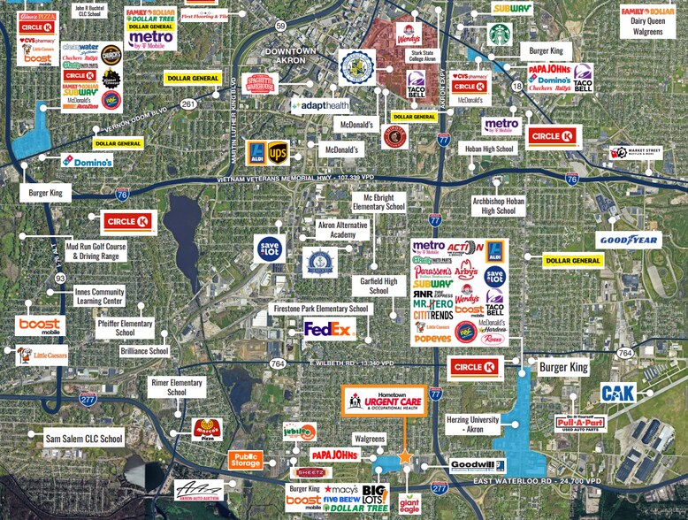 More Photos Of 472 E Waterloo Rd, Akron Storefront Retail Office For Sale