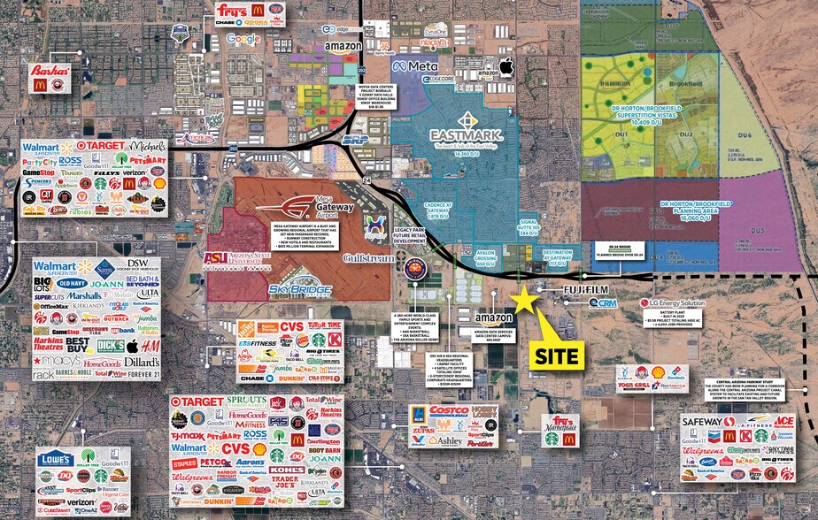 More Photos Of NEC Signal Butte Road & Pecos Road, Mesa General Retail For Lease