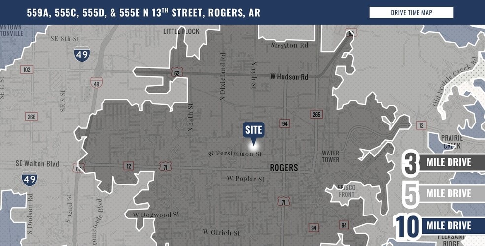 More Photos Of 555-559 N 13th St, Rogers Unknown For Lease