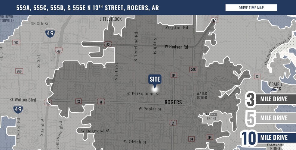 More Photos Of 559 N 13th St, Rogers Warehouse For Lease