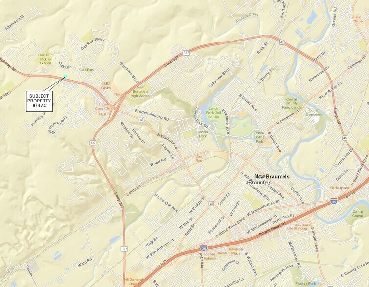 More Photos Of 1940 W. Hwy 46, New Braunfels Land For Lease