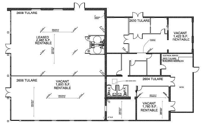 More Photos Of 2602-2630 Tulare St, Fresno Storefront Retail Office For Lease