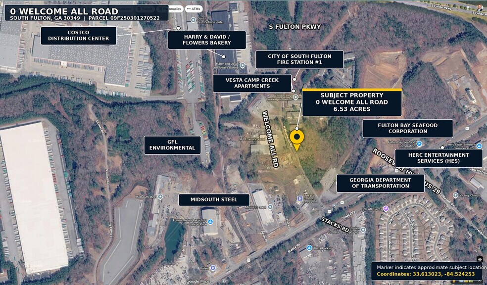 More Photos Of 00 Welcome All Rd, South Fulton Land For Sale