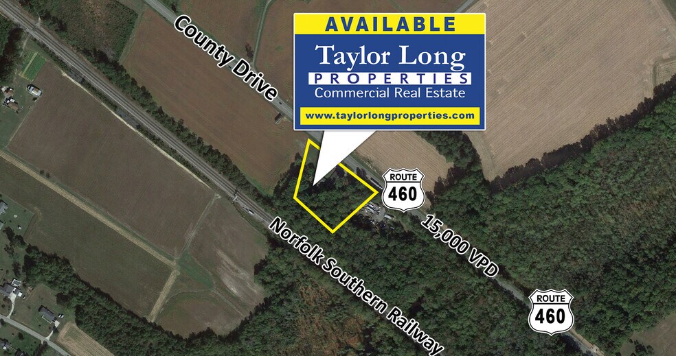 Primary Photo Of 6101 County Dr, Disputanta Land For Sale