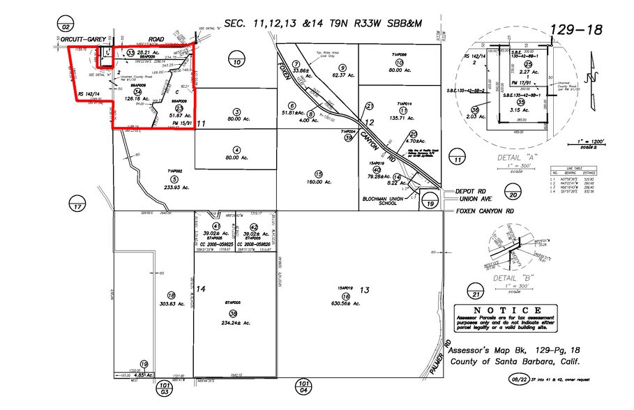 More Photos Of 3840 Orcutt Garey Rd, Santa Maria Land For Sale