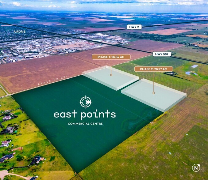 Primary Photo Of Range Road 291, Airdrie Land For Sale