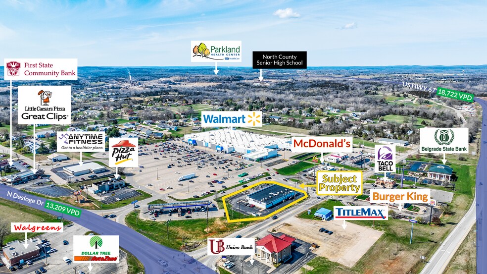 More Photos Of 405 N State St, Desloge General Retail For Sale