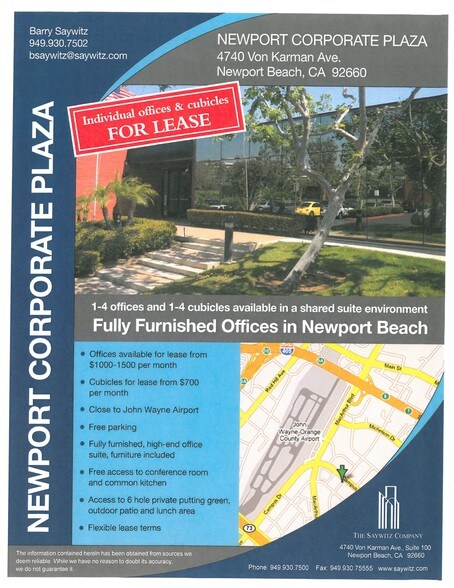 More Photos Of 4740 Von Karman Ave, Newport Beach Medical For Lease