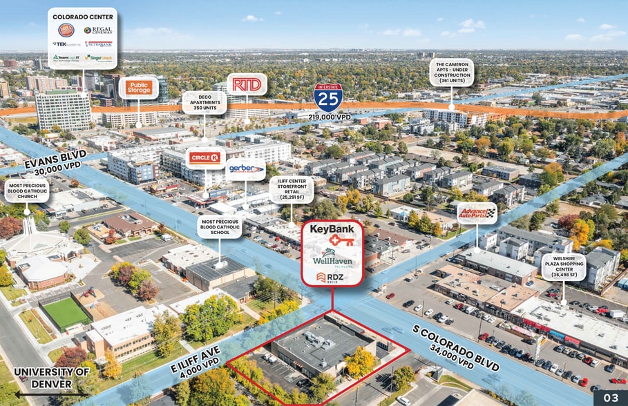 More Photos Of 2305 S Colorado Blvd, Denver Bank For Lease