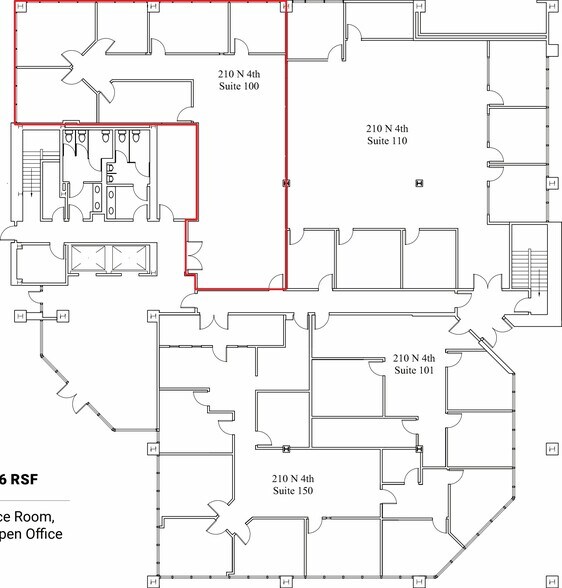 More Photos Of 210 N 4th St, San Jose Office For Lease