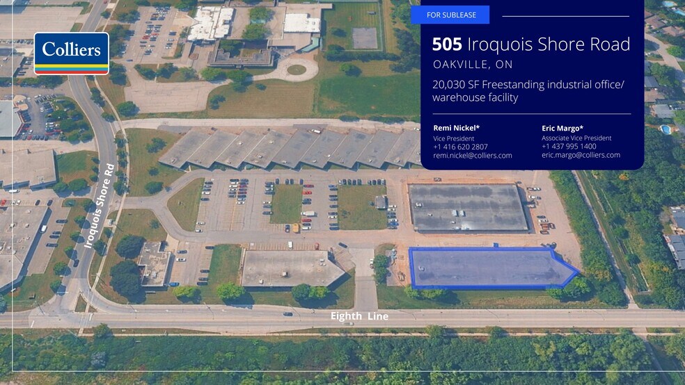 More Photos Of 505 Iroquois Shore Rd, Oakville Flex For Lease
