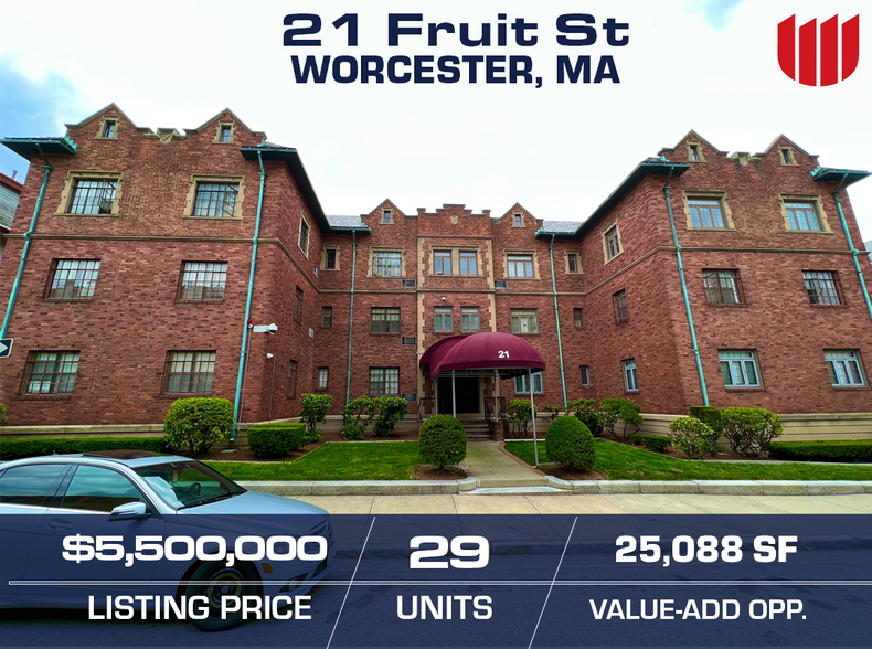 More Photos Of 21 Fruit St, Worcester Apartments For Sale