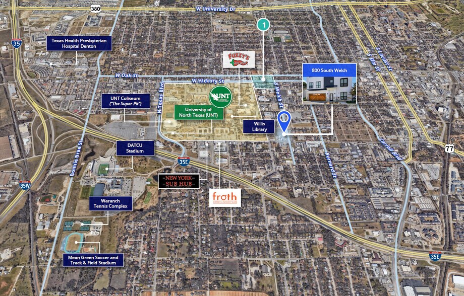 More Photos Of 800 S Welch St, Denton Apartments For Sale